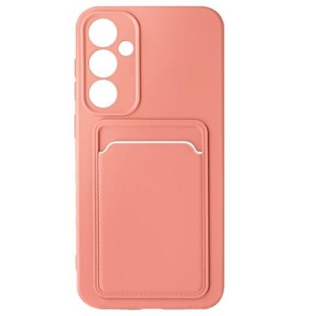Etui til Samsung S23 FE Kortholder Blød Anti-Fingerprint Pink Champagne Rosa