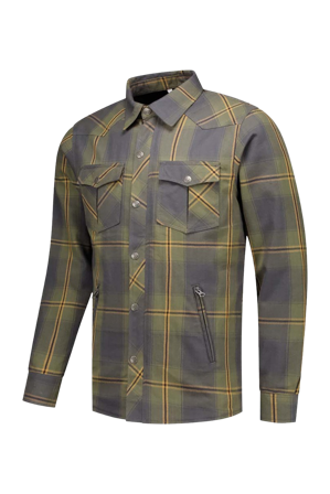 Giacca Moto Rusty Stitches Neil V2 Blu/Verde L