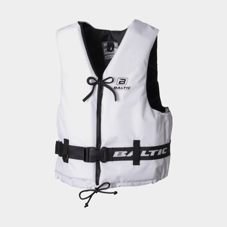 Sailing buoyancy aid Baltic Aqua Pro 50N, white, Medium (50 - 70 kg)