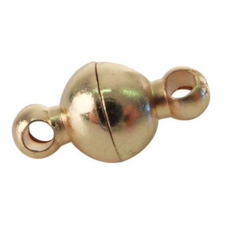 Extra stark magnetlås 5 mm i guld