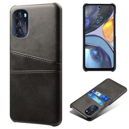 Etui med kortplads til Motorola Moto G 5G 2022 Black