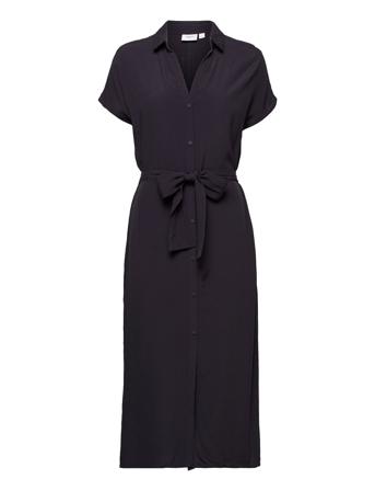 Blancasz Ss Dress Calf Length Blue Saint Tropez