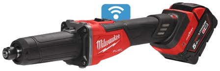 Milwaukee M18 FDGROVB-502X M18 FUEL -suorahiomakone sisältää akun ja laturin, Koneet