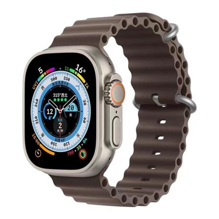 Apple Ocean Watch-rem for applewatch8/7/se/ultra sports tofarget silikon iwatch-rem (42/44/45/49mm)