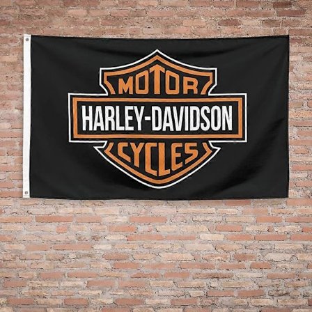 För Harley Davidson-fans 3x5 ft Flagga Banner,ta
