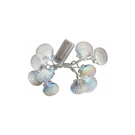 Skjell Stjerneskall Konkylie Lyslenke Led 3000K Varm Hvit Lyslenke Led Lyslenke Plast -