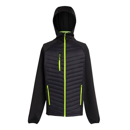 Regatta Navigate Quilted Hybrid Jacka XL Svart/Limegrön
