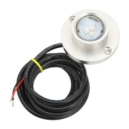 Marine undervands LED-lys DC 12V 24V rustfrit stål Universal Passer til båd Yacht Waterside Lighting Hvid