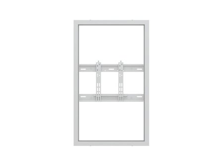 Multibrackets M Pro Series innhegning - smal profil - for flatpanel - medium - hvit