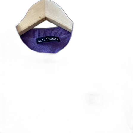 Lila Acne Ulltröja i XS