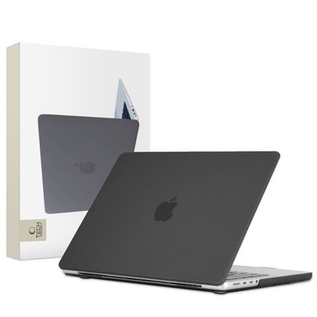 Tech-Protect SmartShell-fodral för MacBook Pro 14" M1 / M2 / M3 2021-2024 - matt svart
