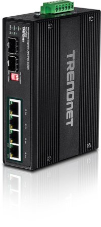 TRENDnet TI-UPG62 Switch 4 porter, UPoE TI-UPG62, Datamaskin & surfing