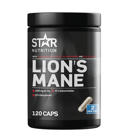 Star Nutrition Lion's Mane 120 kapsler