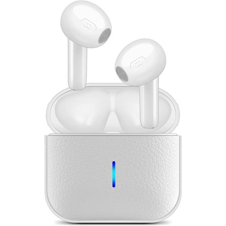 Trådlösa hörlurar, Bluetooth 5.3-hörlurar Brusreducerande Air Buds Pods 3D Stereo Ear pods in-Ear Ear Bud Inbyggd mikrofon IPX7 vattentäta hörlurar 