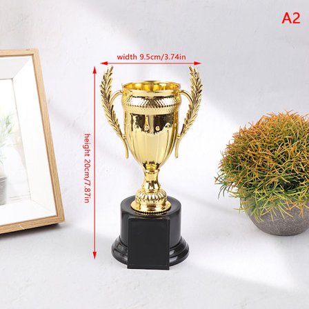 1st Mini Plastic Award Trophy Barn Vinnare Troféer