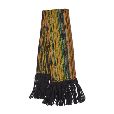 Forte Forte Multicolor Scarf gul, Dam Sjalar, Dam, Storlek: ONE SIZE