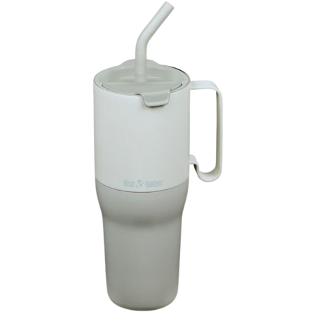 Klean Kanteen Rise Tumbler 770ml (w/Straw & Flip Lid) Barely Blue