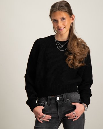 Garcia girls pullover Svart Genser Jente - Kids Brand Store