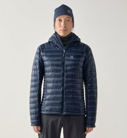 Haglöfs L.I.M Down II Hood Men Tarn Blue - Herre - S