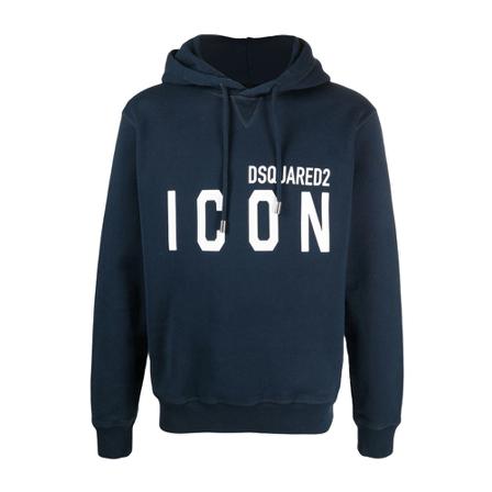 Dsquared2 Sweatshirts Hoodies , Blauw , Heren , Maat: M