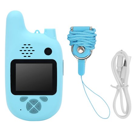 Trådlös Walkie Talkie Kamera för Barn 720P Mini Digital Videokamera MP3-spelare Leksakspresent