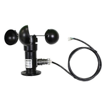 Vindhastighedssensor vindhastighedstransmitter anemometer Aluminiumlegering RS485 Pulscontroller 4-20ma 0-5v