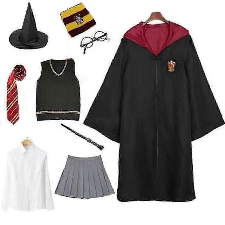 Hermine Granger Griffingkostyme Barn Voksen Harry Potter Samme Cosplay Sceneopptreden Kostyme Hogg Oates College Halloween Kostyme