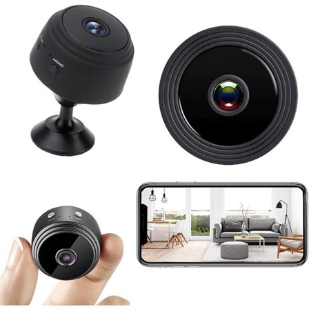 Minikamera, 1080P HD minikamera, overvåkningskamera innendørs