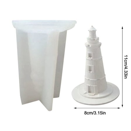 Silikonform DIY stearinlys Gipsform Aromaterapi Making Mold