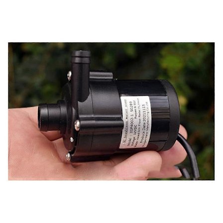 Nedsænkbar sumppumpe 12V Micro børsteløs pumpe Micro børsteløs pumpe Løft 420L/H 3 meter Stort flow 6,5 W Transferpumpe