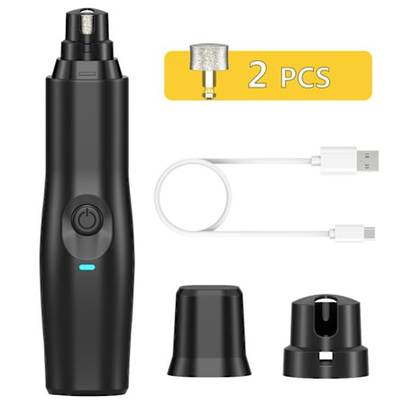 Elektrisk hundkloslip, hundkloslip, hundkloslip, USB-laddningskopp klor kattkloslip hund för hund katt