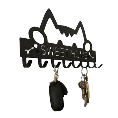 Praktisk Katt Klädhängare Vägghängare