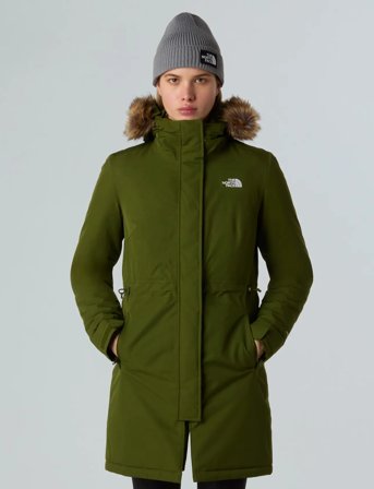 The North Face W Zaneck Parka - Green - M