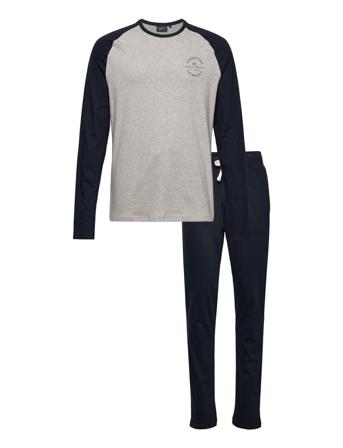 Sam Organic Cotton Jersey Pajama Set Pyjama Monivärinen/Kuvioitu Lexington Home