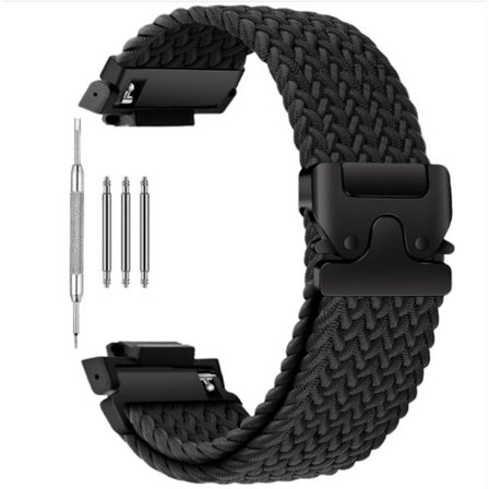 Andningsbart nylonarmband kompatibelt med Casio G-SHOCK GA-110/GA120/700 med paracord-spänne