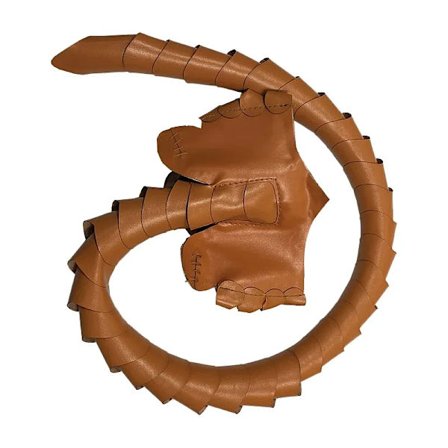 Halloween Facehugger Scorpion Mask Cosplay Kostym Rekvisita Läder Alien Face Hugger Horror Halv Ansiktsmask Masker Fest Dekoration