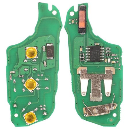 433.92mhz Id46-pcf7941 Bilfjernbetjening 2/3 Knapper Fob Til Peugeot 508 208 2008 301 308 5008 Citroen C-elysee C4-cactus