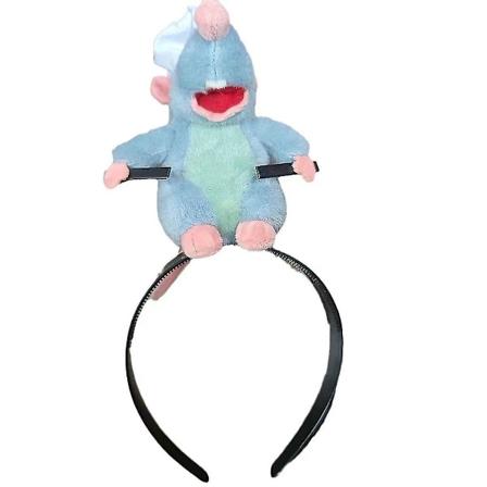 Ratatouille Chef Remy Hiiri Pehmolelu Pääpanta Halloween Cosplay Juhla Rekvisiitta Naiset Tytöt Joulu Syntymäpäivälahja