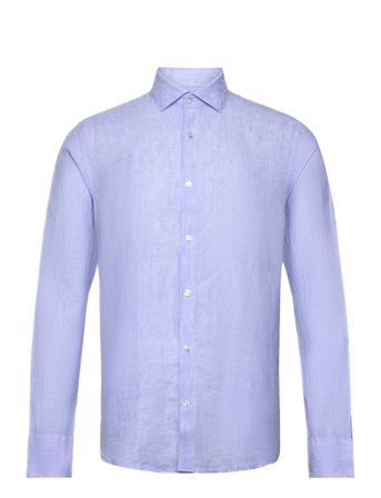 Bs Sevilla Casual Slim Fit Shirt Blue Bruun & Stengade