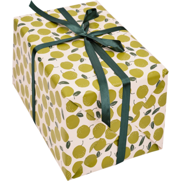 Gavepapir Fruktig Grønn