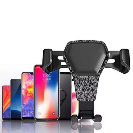Mobiltelefonholder til bilen - Gravity bilholder luftinntak -