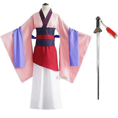 Vuxen Hua Mulan Kostym Ung Mulan Kostym Klänning Kvinnor Mushu Drake Halloween Scen Tonåring Mulan Cosplay Karneval Kostymer Stor-WELLNGS