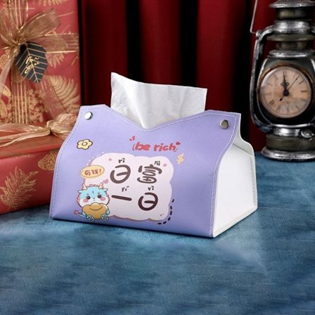 Paper Tissue Box Desktop Servettpumpning 2 2