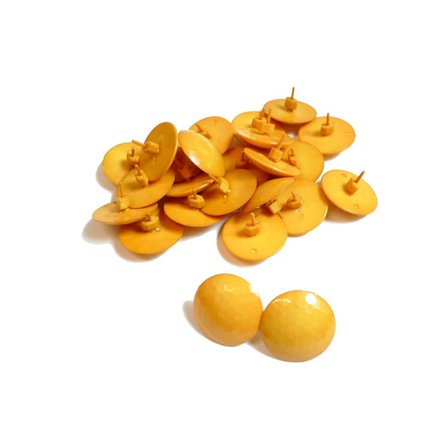 Nylonörhängen Orange 24-pack