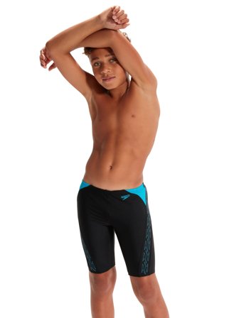 Speedo Boys Hyperboom Splice Jammer - Black - 116
