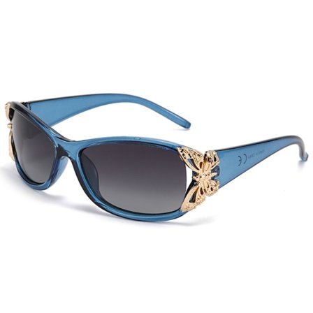 Polariserede solbriller Sportssolbriller BLÅ