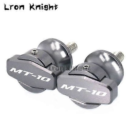 Kompatibel med YAMAHA MT-10 MT10 MT 10 FZ-10 FZ10 2015 2016 2017 2018 Motorcykel CNC Ramställ M6 Skruvar sliders Svingarmsspolar Slider