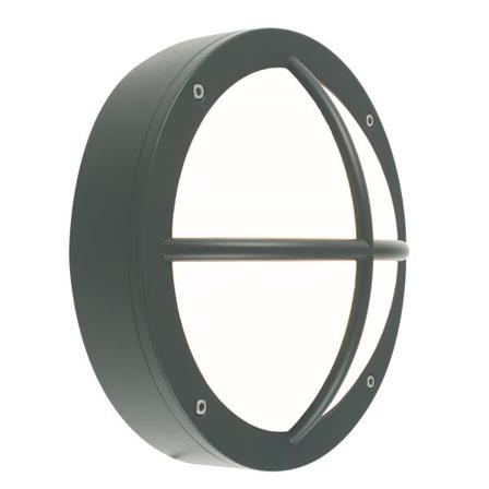 Norlys Rondane 537 Veggarmatur LED, 11,3W, 3000 K, IP65 Grafitt, Belysning