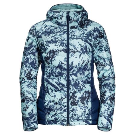 Jack Wolfskin Women's Helium Peak Hoody Women middle-layer down jackets Blue L
