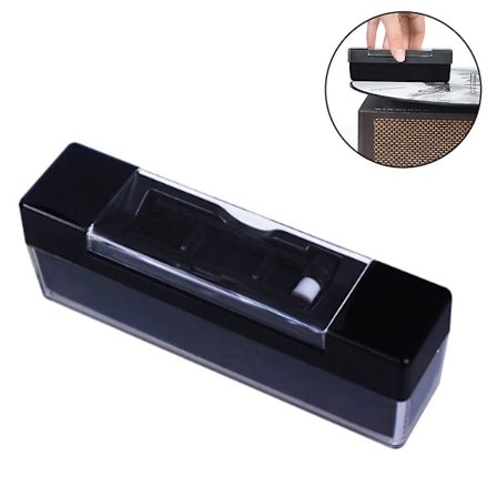 Børste Antistatisk pladebørste med rengøringssæt til vinylplader